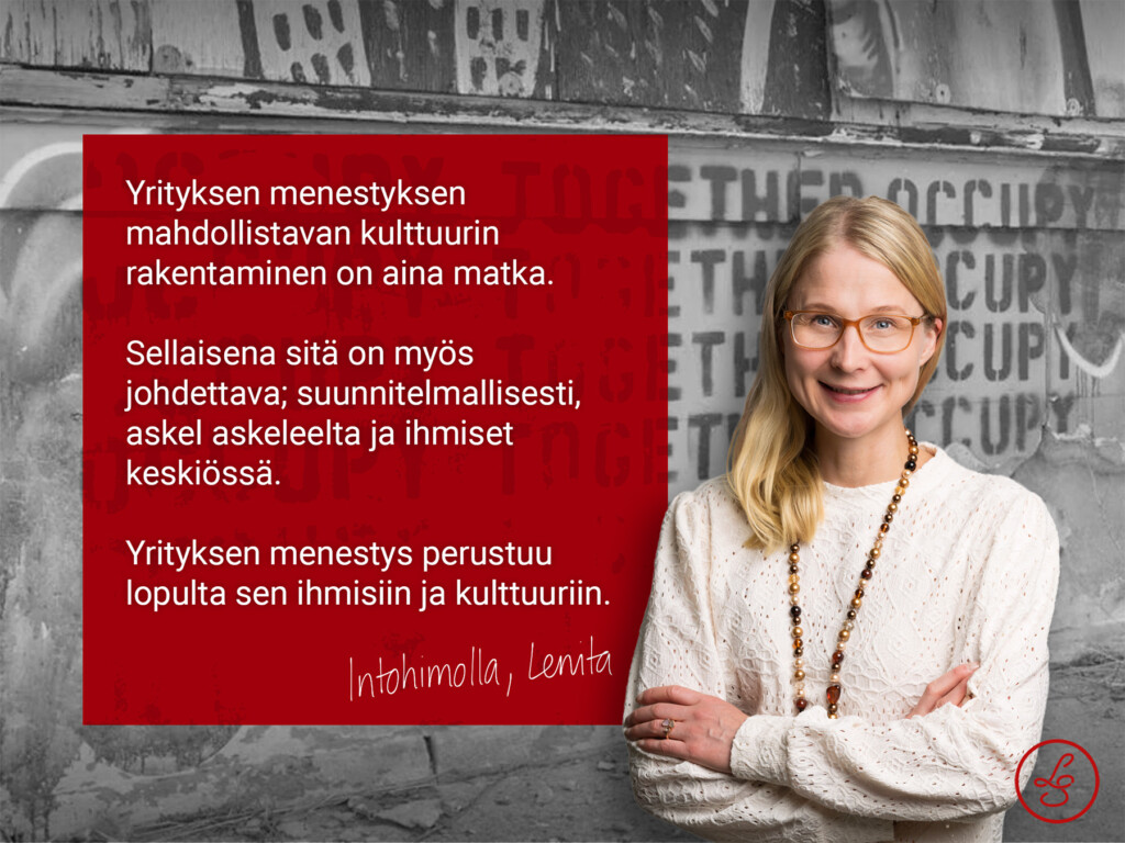 Mitä yhtäläisyyksiä on tavoitteellisella kuntosaliharjoittelulla ja yrityskulttuurin rakentamisella? Lue, niin ymmärrät paremmin voittavan kulttuurin johtamista!